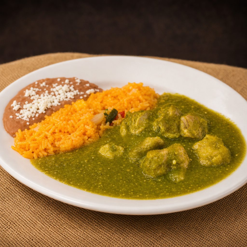 Plato Chile Verde.