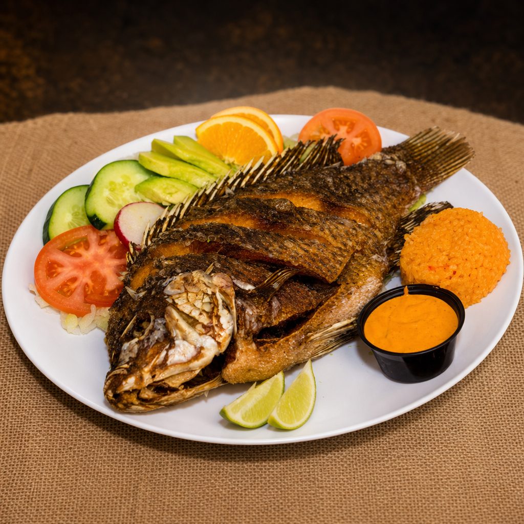 Mojarra Plato.