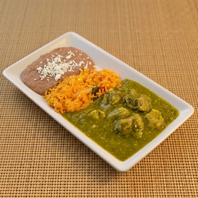 Plato Chile Verde.