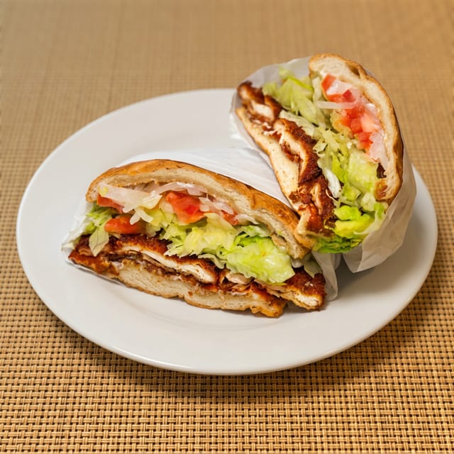 Torta De Milanesa De Pollo.